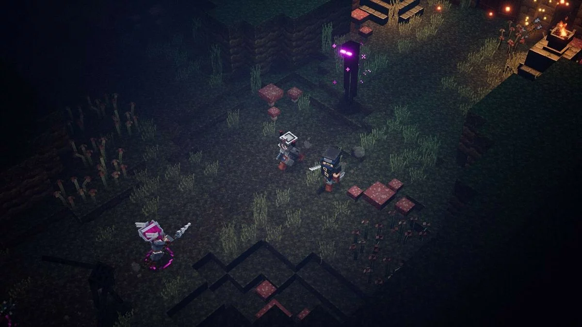 Скриншоты из Minecraft Dungeons