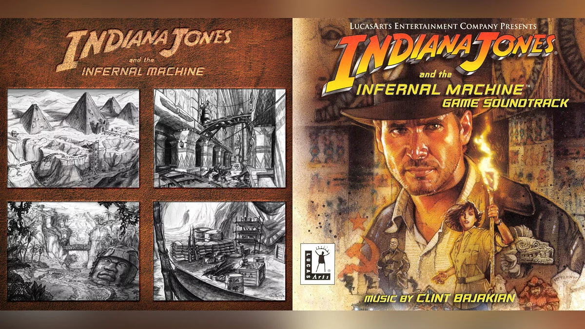Арт из Indiana Jones and the Infernal Machine