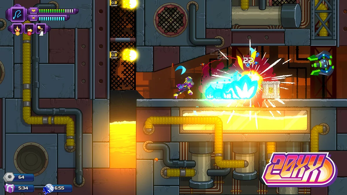 Скриншоты из 20XX