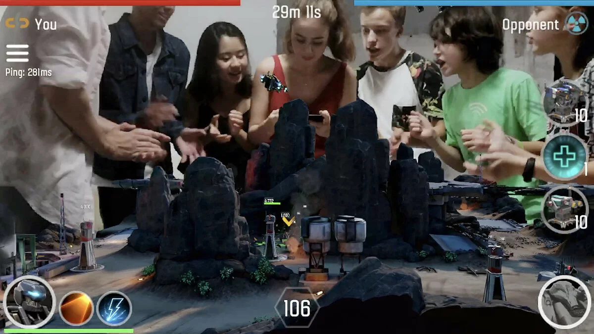 Скриншоты из The Machines AR