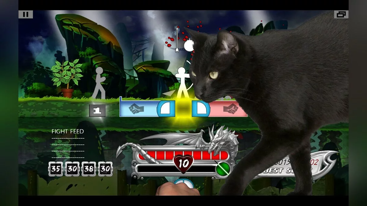 Скриншоты из One Finger Death Punch