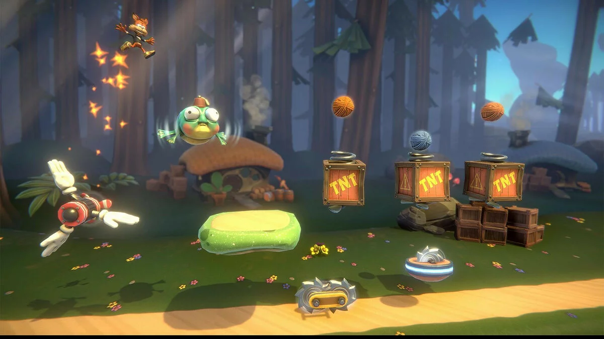 Скриншоты из Bubsy: Paws on Fire!