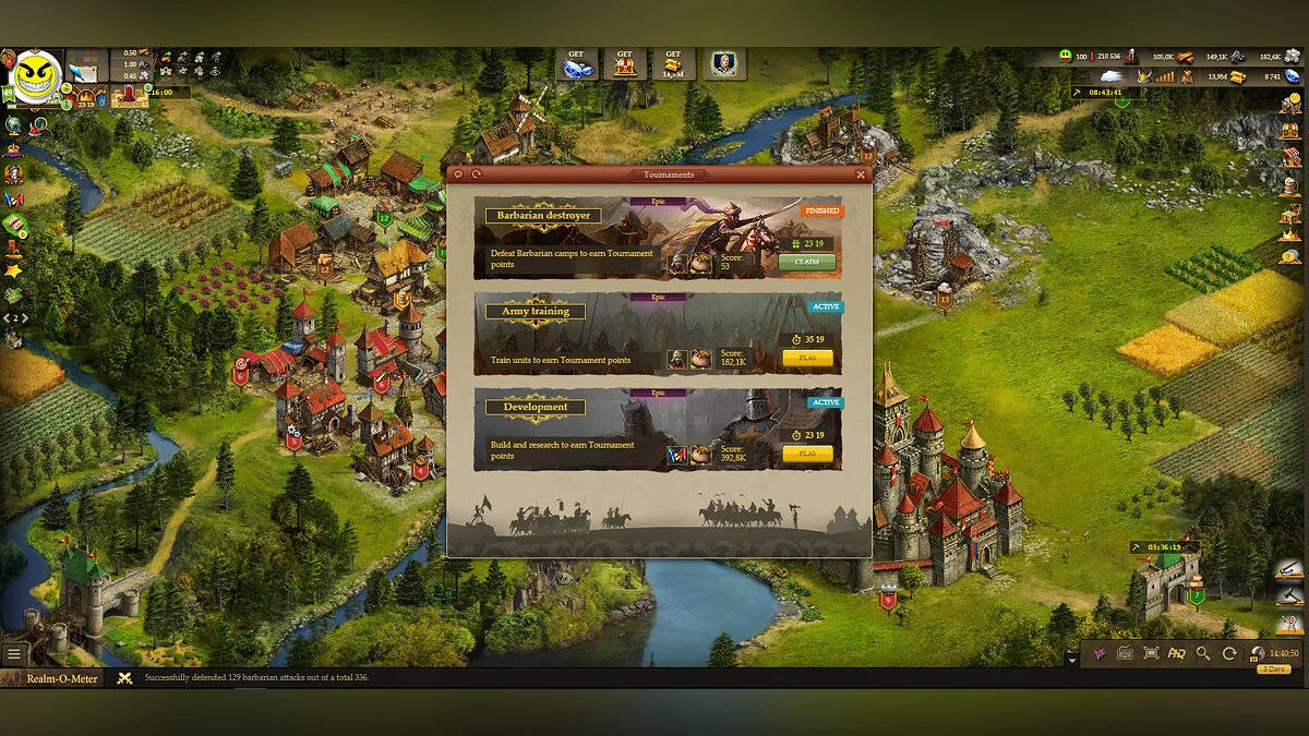 Скриншоты из Imperia Online