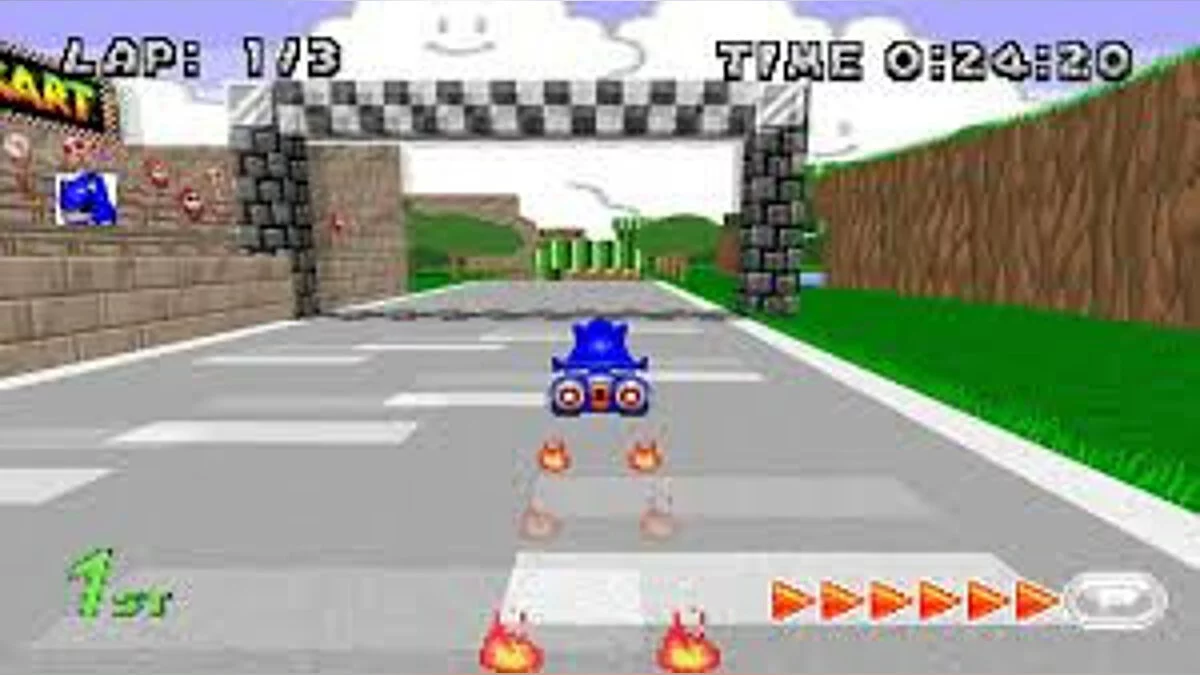 Скриншоты из Sonic Robo Blast 2 Kart