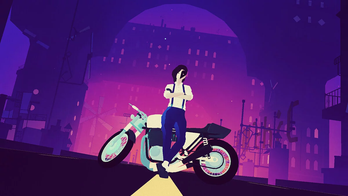Скриншоты из Sayonara Wild Hearts