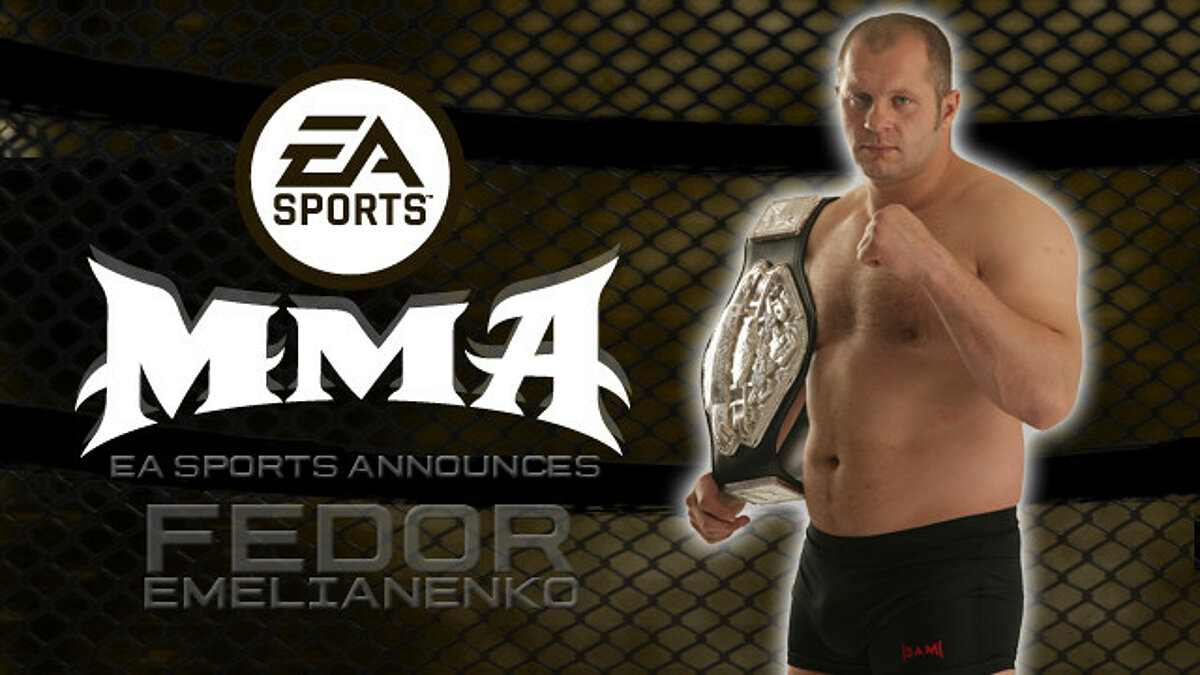 Арт EA Sports MMA - всего 2 арта из игры