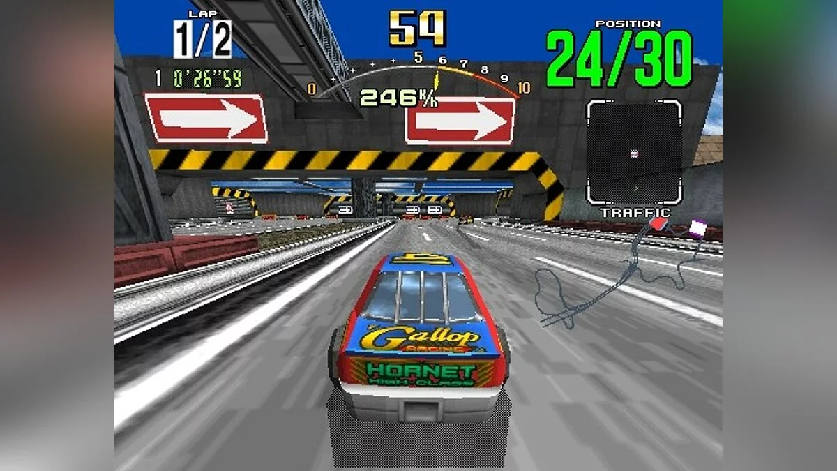 Скриншоты из Daytona USA (1995)
