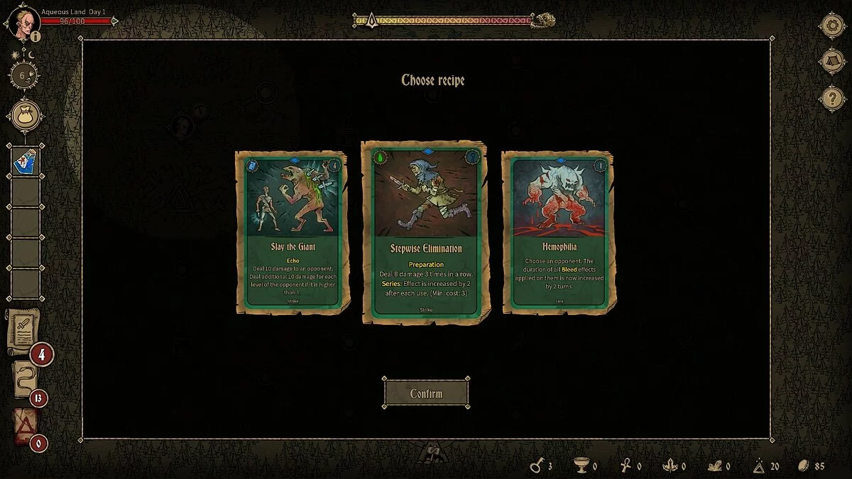 Скриншоты из Deck of Ashes