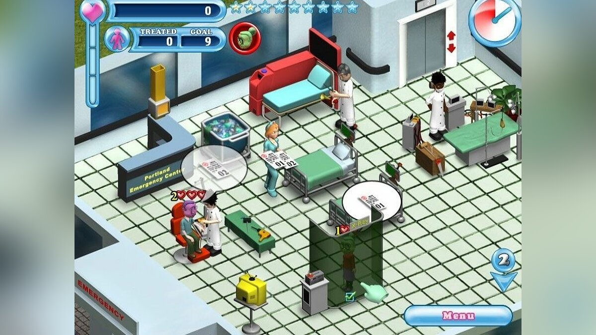 Игра веселая больница