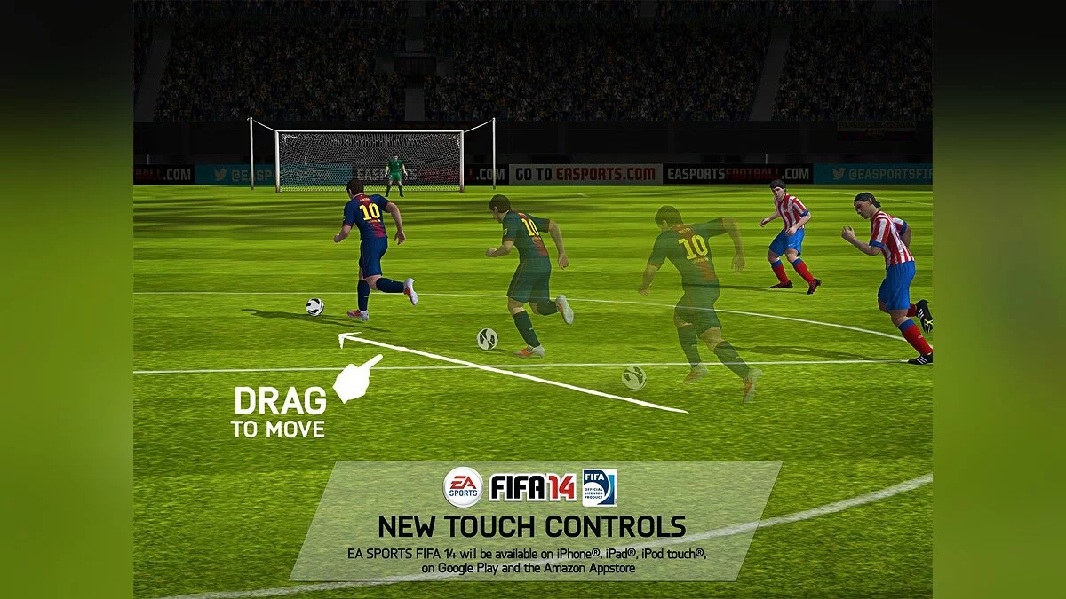 Скриншоты из FIFA 14 iOS