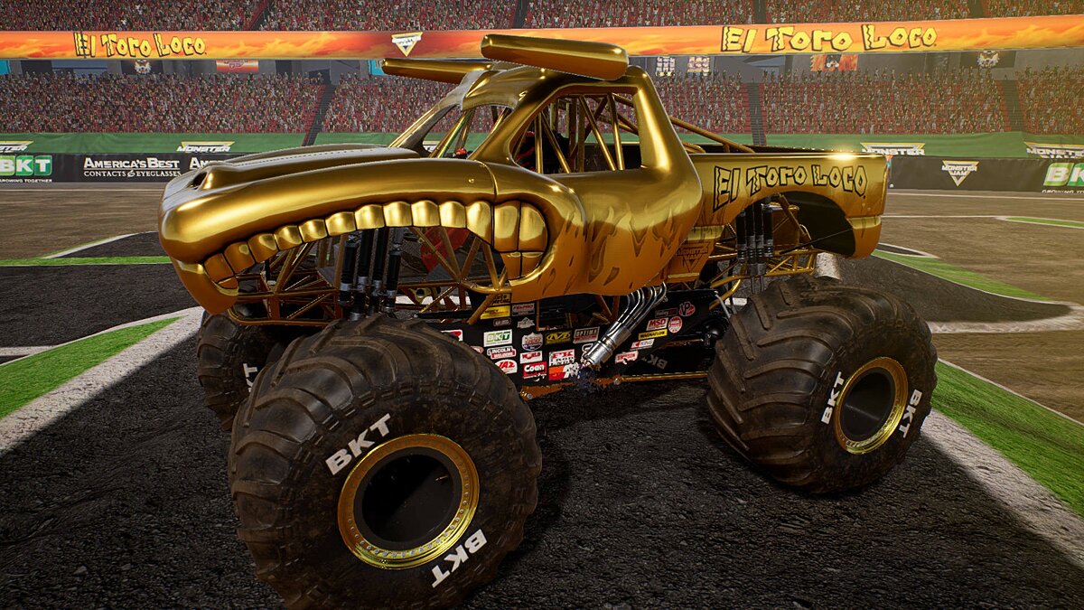 На ПК и консолях вышла Monster Jam Steel Titans — гонки на монстр-траках с  открытым миром, трюками и разрушаемостью