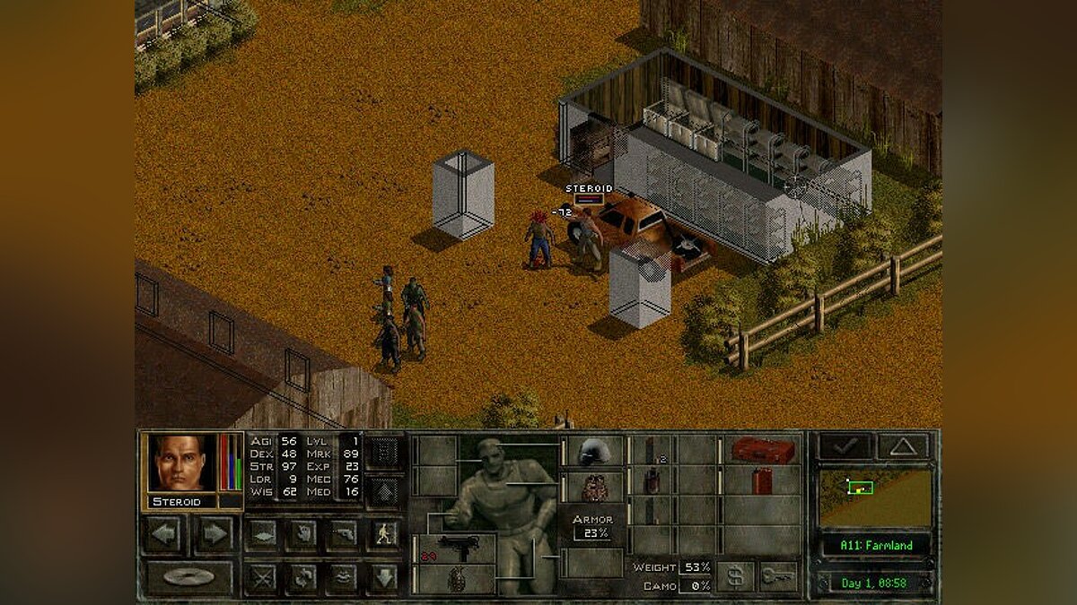 Jagged Alliance 2: Wildfire не работает управление