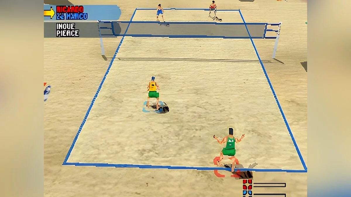 Скриншоты из Power Spike Pro Beach Volleyball