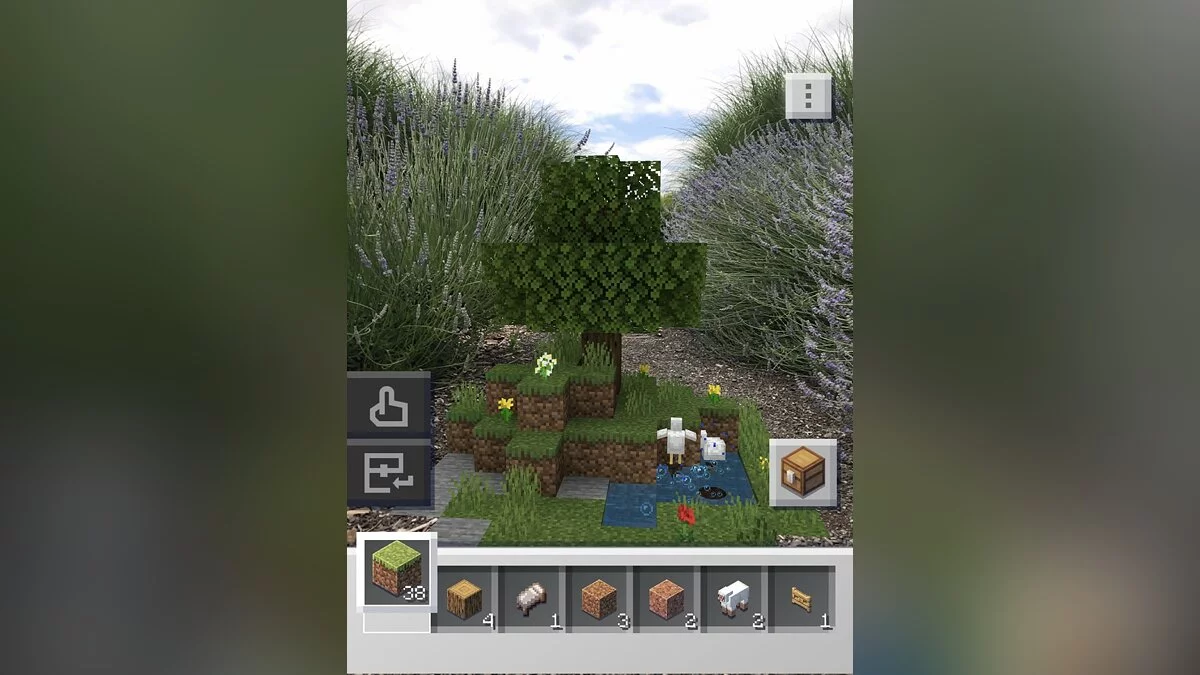 Скриншоты из Minecraft Earth