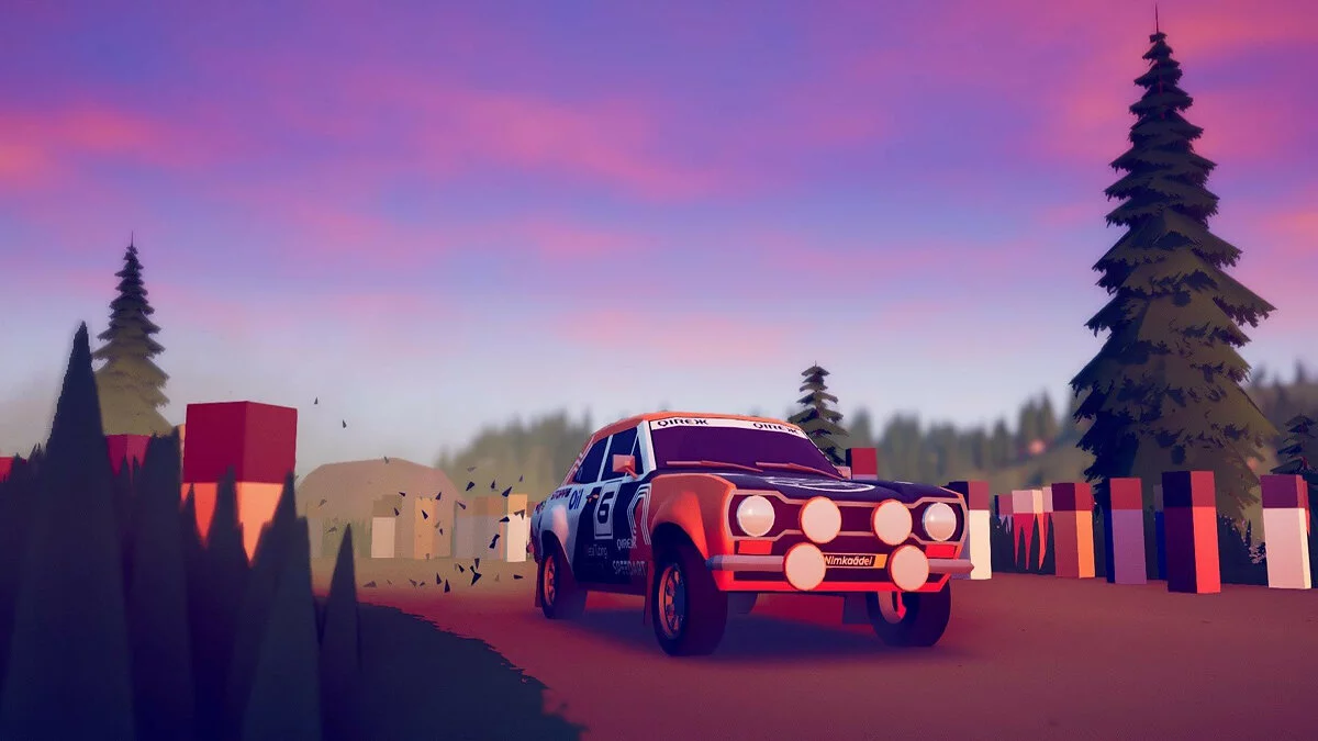 Скриншоты из art of rally