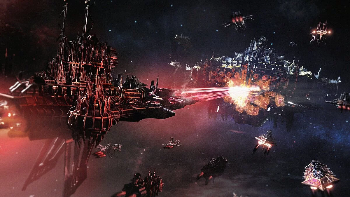 Скриншоты из Battlefleet Gothic: Armada 2 - Chaos Campaign