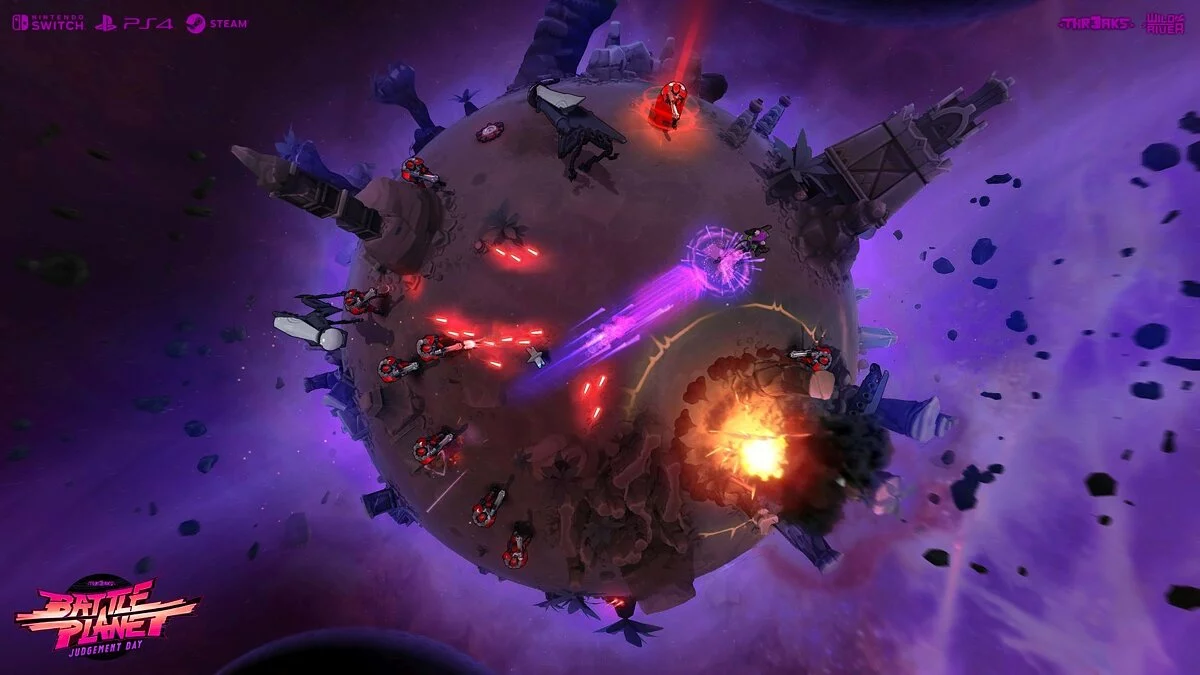 Скриншоты из Battle Planet: Judgement Day