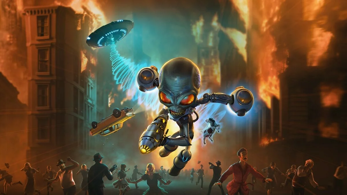 Арт из Destroy All Humans!