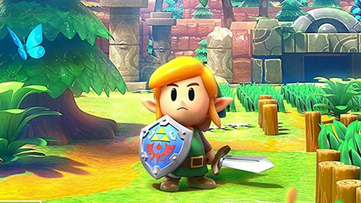 Арт из The Legend of Zelda: Link's Awakening