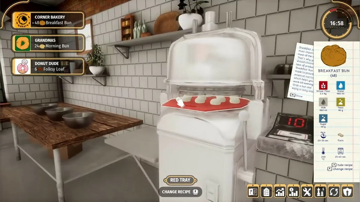 Скриншоты из Bakery Simulator