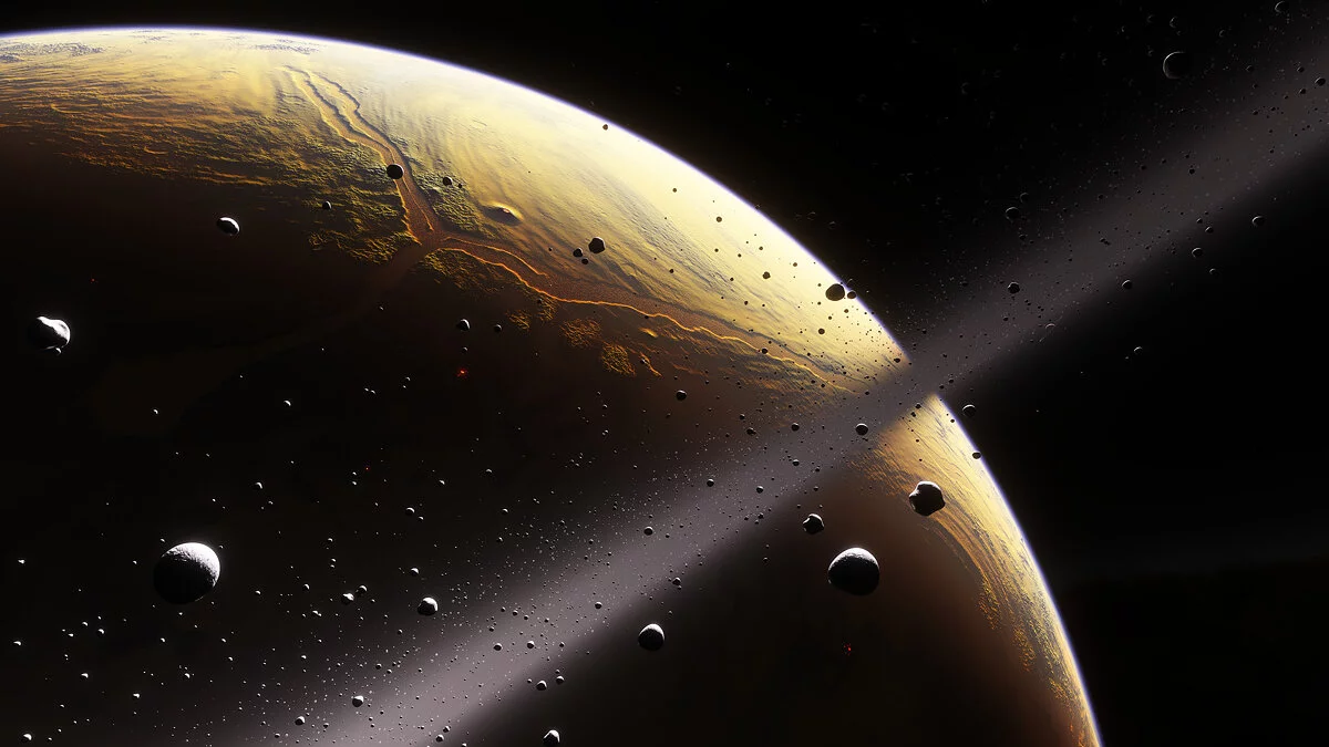 Скриншоты из SpaceEngine
