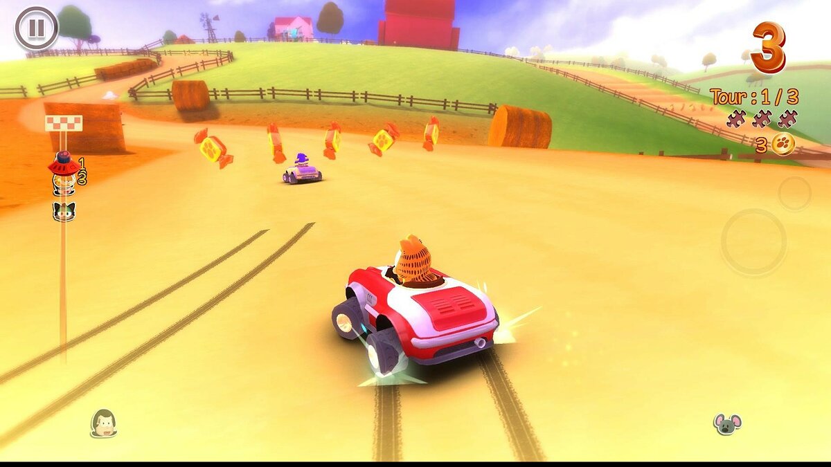 Garfield Kart - Furious Racing - что это за игра, трейлер, системные  требования, отзывы и оценки, цены и скидки, гайды и прохождение, похожие  игры