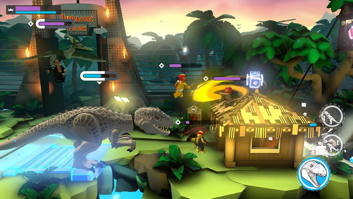 Скриншоты из LEGO Brawls