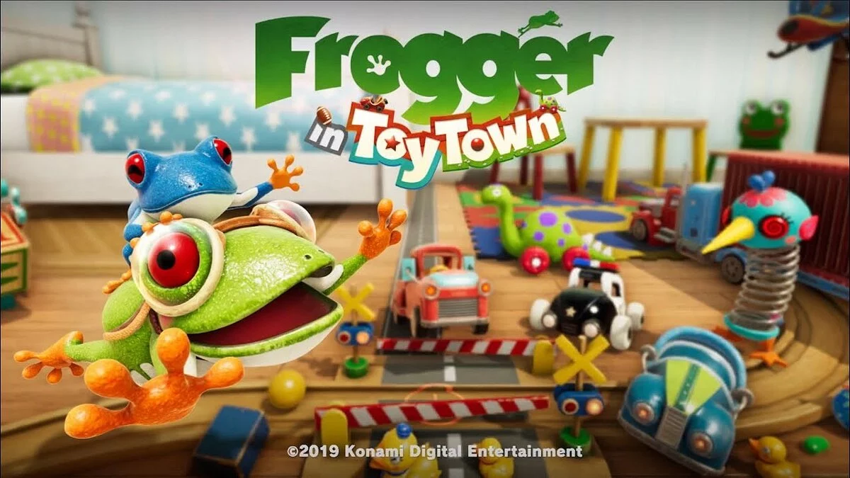 Арт из Frogger in Toy Town