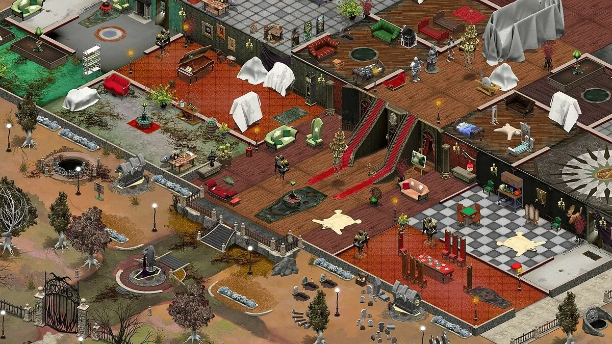 Скриншоты из The Addams Family Mystery Mansion