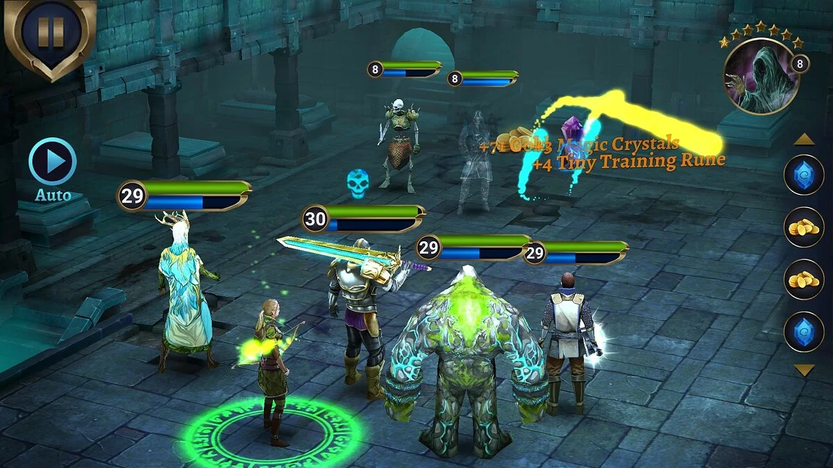 Скриншоты из BattleRise: Adventure RPG