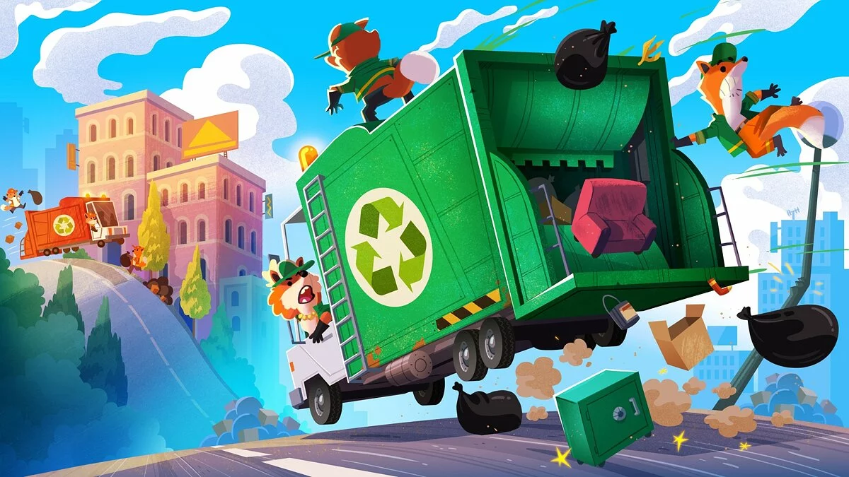 Арт из Trash Bandits