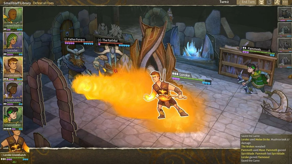 Скриншоты из Wildermyth