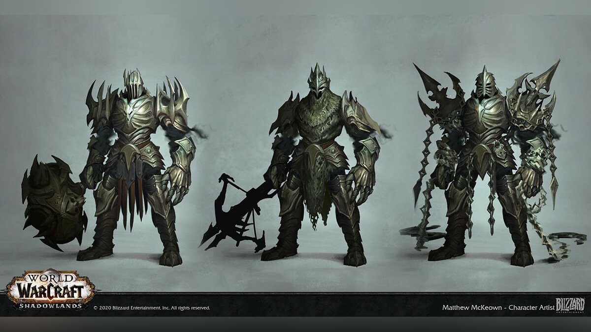 Warcraft Shadowlands Zombie Concept Art