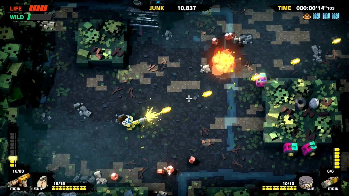 Скриншоты из Monkey Barrels