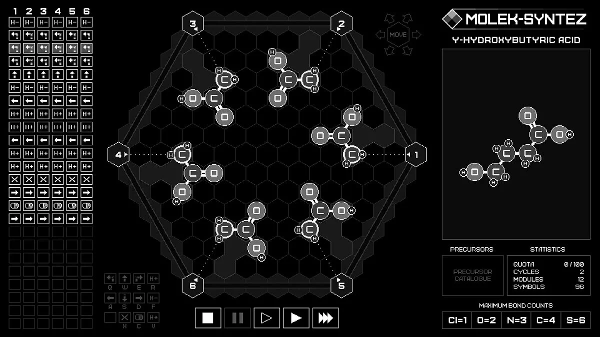 Скриншоты из Molek-Syntez