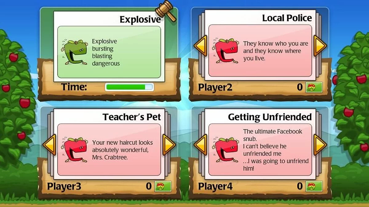 Скриншоты из Apples to Apples