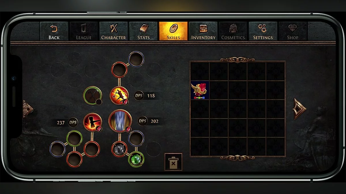 Скриншоты из Path of Exile Mobile