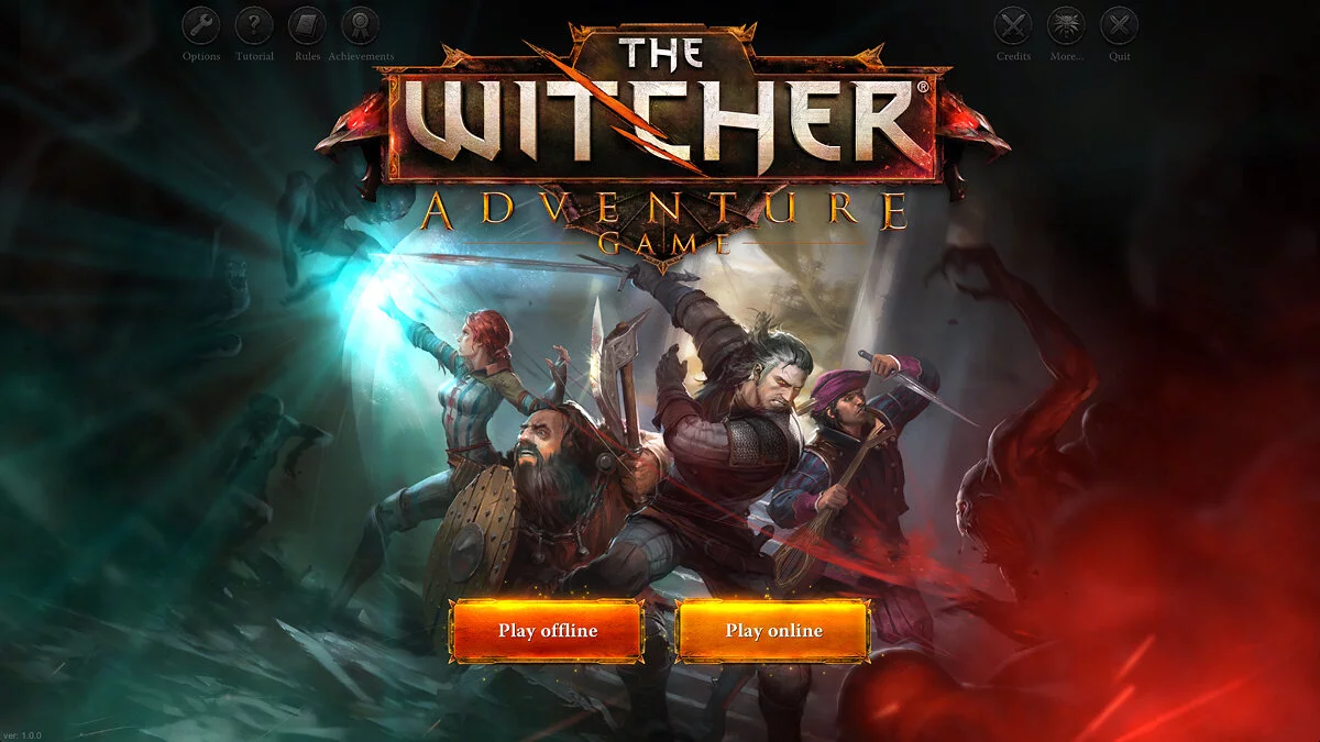 Скриншоты из The Witcher Adventure Game
