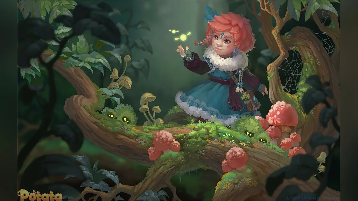 Арт из Potata: fairy flower