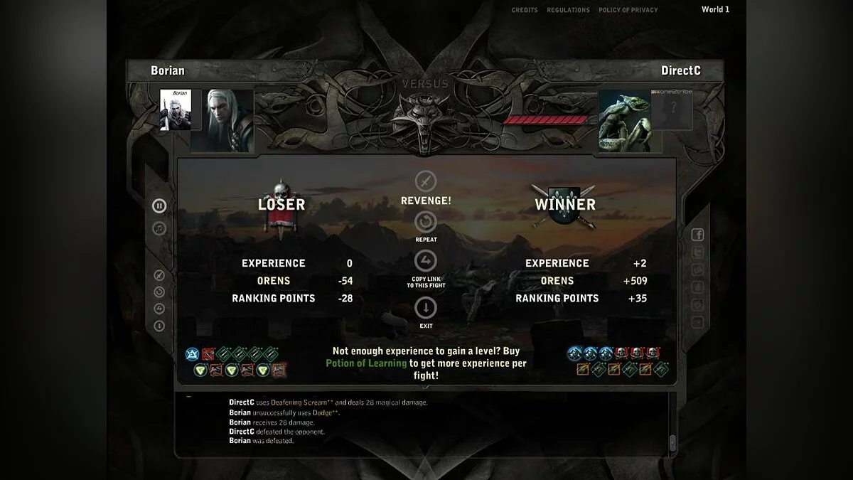 Скриншоты из The Witcher: Versus