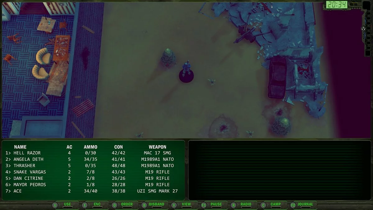 Скриншоты из Wasteland Remastered