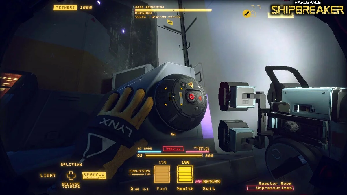 Скриншоты из Hardspace: Shipbreaker