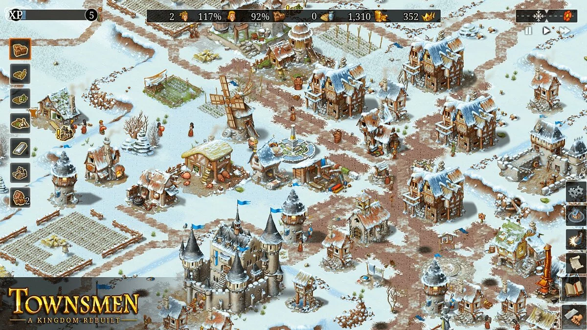 Скриншоты из Townsmen: A Kingdom Rebuilt