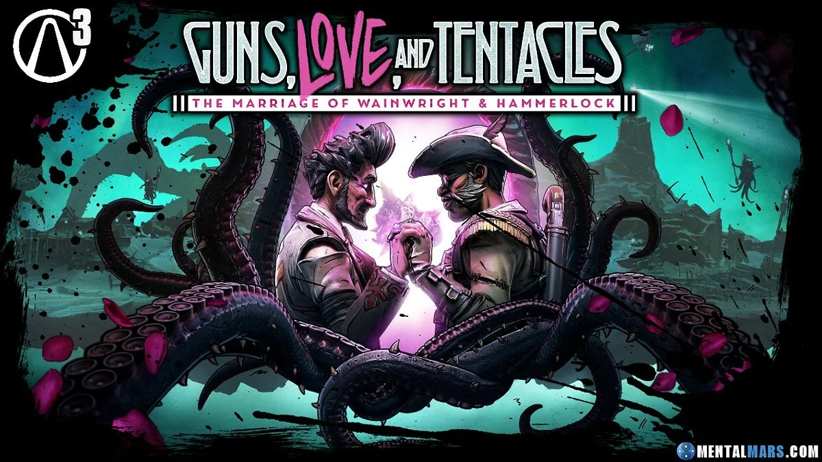 Арт из Borderlands 3: Guns, Love, and Tentacles: The Marriage of Wainwright & Hammerlock