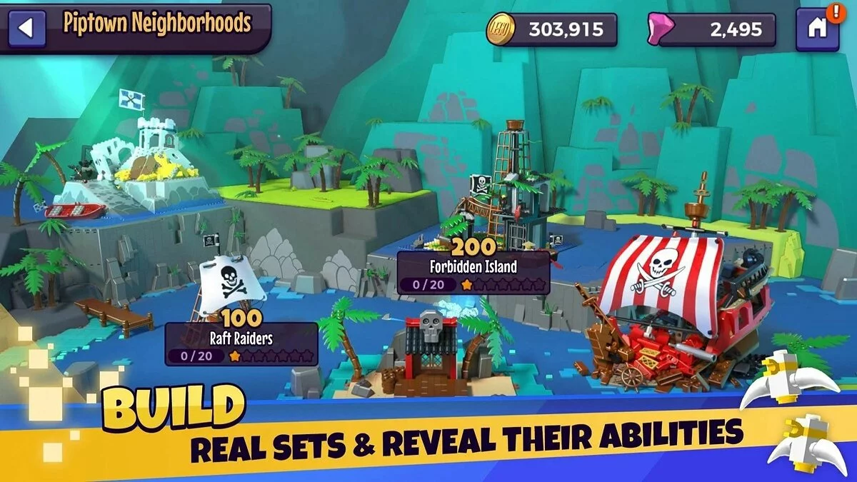 Скриншоты из LEGO Legacy: Heroes Unboxed