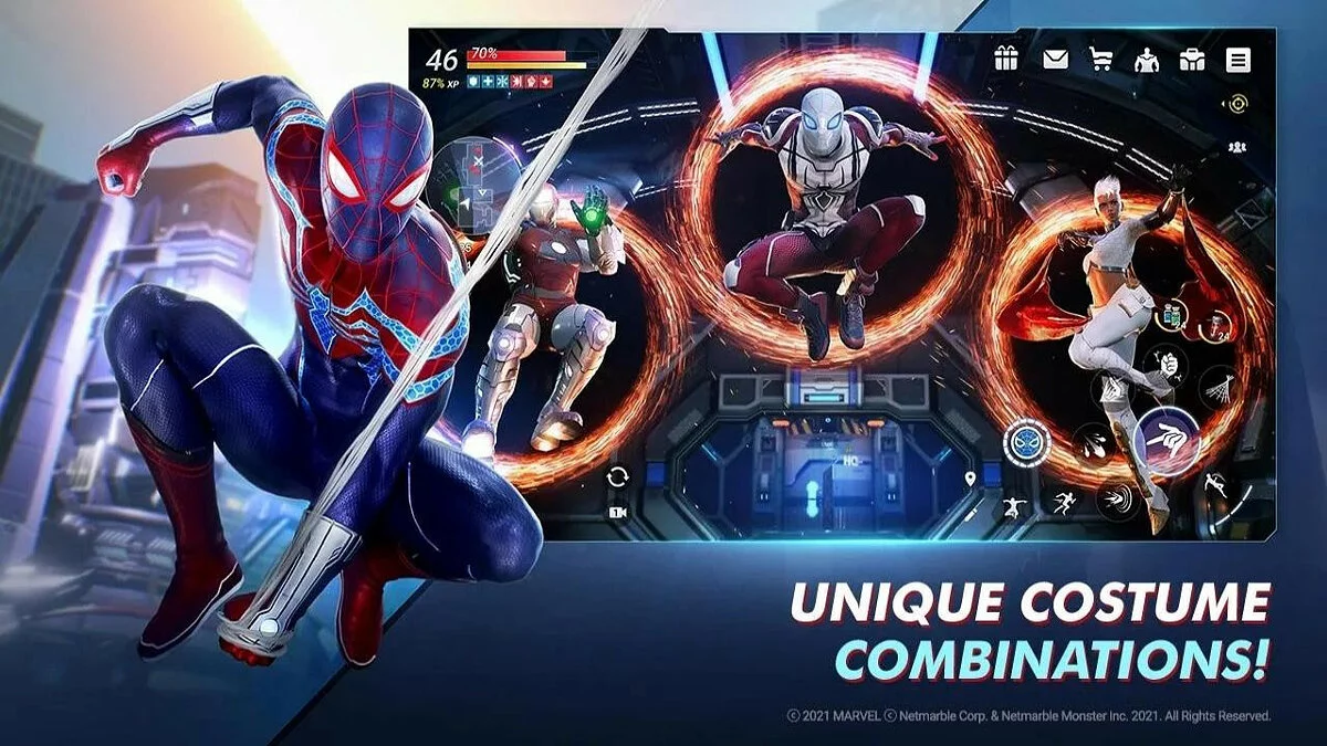 Скриншоты из Marvel Future Revolution