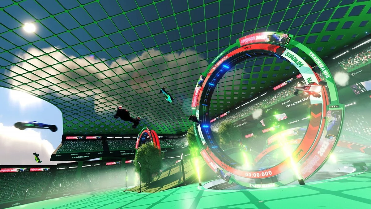 Скриншоты из TrackMania