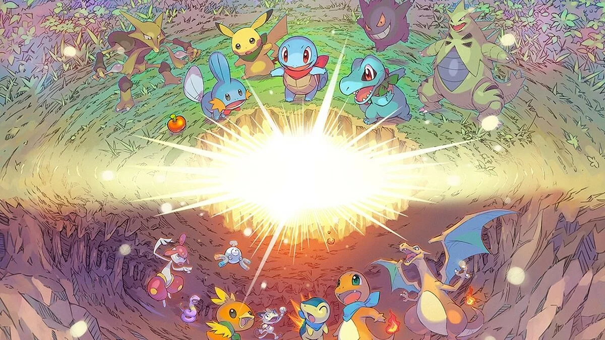 Арт из Pokemon Mystery Dungeon: Rescue Team DX