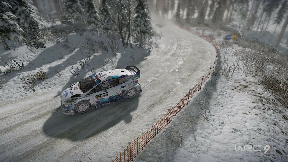 WRC 9 лагает