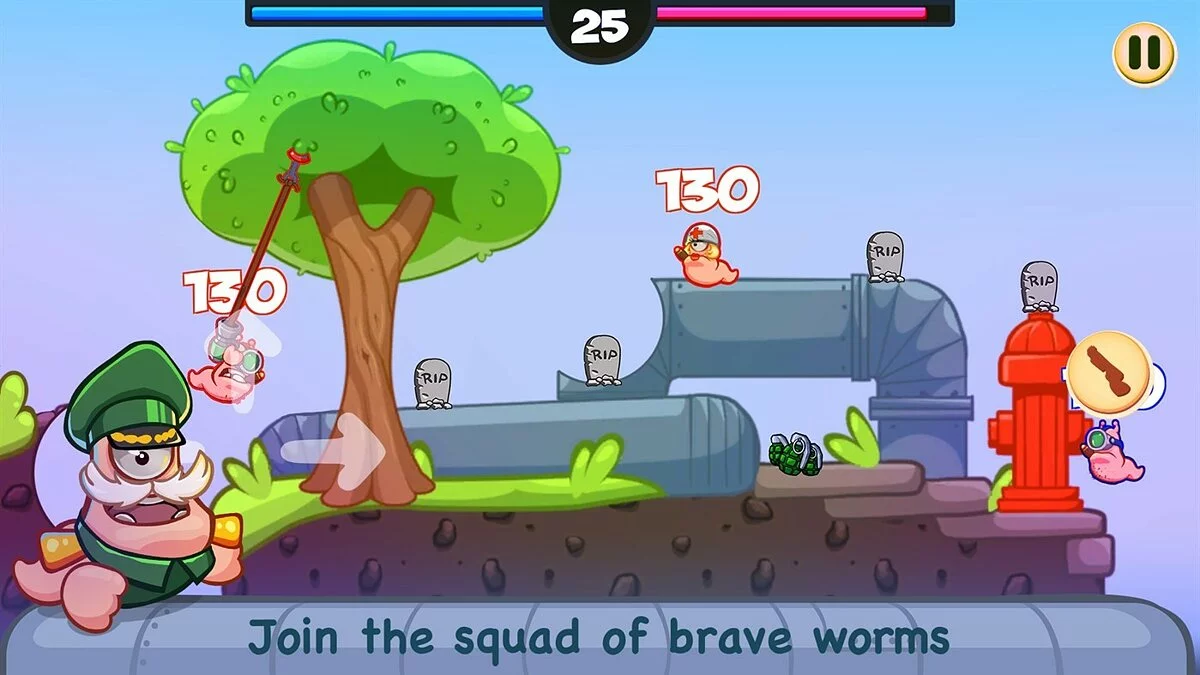 Скриншоты из Worms Battle - Wormageddon